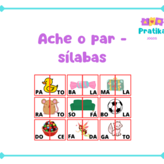 Ache o par - Sílabas