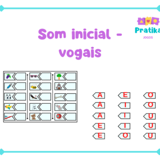 Som inicial - Vogais